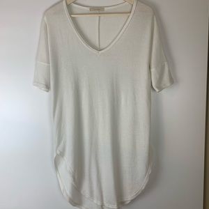 Cherish Creamy White Tunic-S